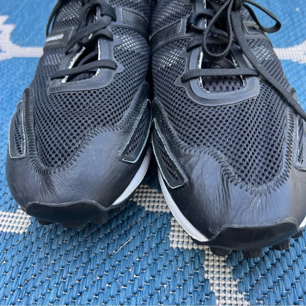 y3 yohji yamamoto Mens ADIDAS sneaker black Size 10.5 mesh 779001